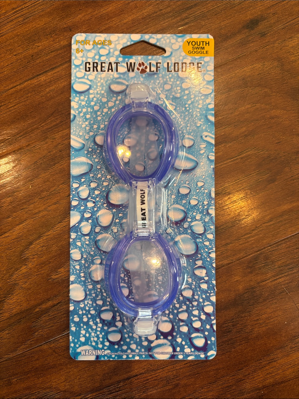 Youth Swim Goggles  Blue